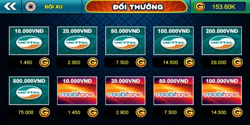 Tổng quan về các loại thẻ cào có thể đổi khi chơi game đánh bài đổi thẻ cào